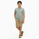 Boys' Half Sleeves T-Shirt, Light Green, small image number null