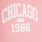 Girls' Light Pink Cotton Round Neck Casual T-Shirt, Light Pink, small image number null