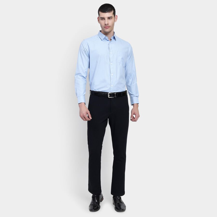 Men's Formal Shirt , हल्का नीला, large image number null