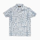 Boys Light Grey Cotton Half Sleeve Cuban Collar Casual Shirt, Light Grey, small image number null