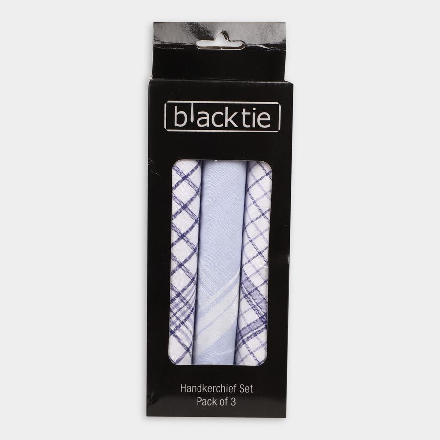 Men's Hanky , गहरा नीला, large