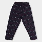 Girls' Pyjama, नेवी ब्लू, small