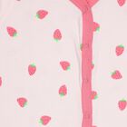Infants' Light Pink Cotton V-Neck Casual T-Shirt, Light Pink, small image number null