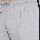Solid Track Pants, Melange Mid Grey, small image number null