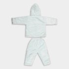 Infants Light Mint Green Hooded Casual Hipster Set, Light Green, small image number null