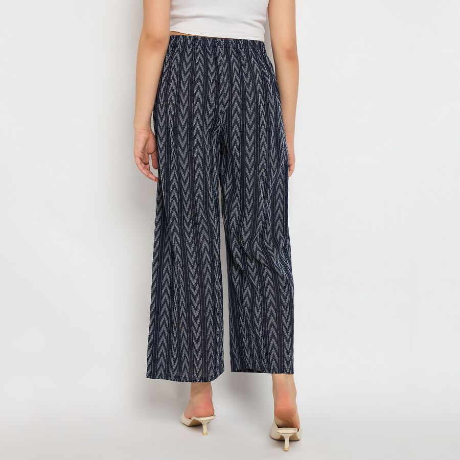 Ladies' Palazzos, गहरा नीला, large image number null