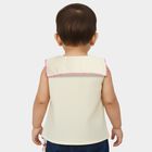 Infants Yellow Cotton Half Sleeve Spread Collar Casual Shirt, पीला, small