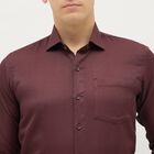 Men's Formal Shirt, मरून, small image number null