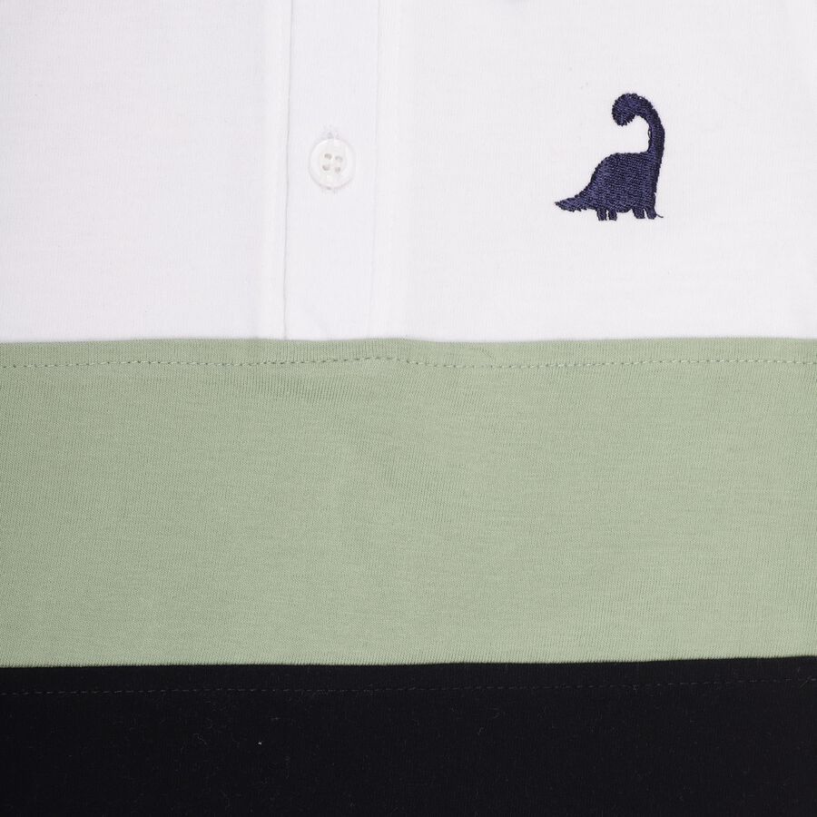 Infant Boys' 100% Cotton Baba Suit, Light Green, large