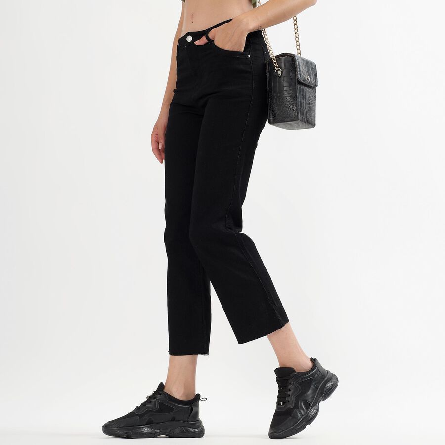 Ladies' Jeans , Black, large image number null