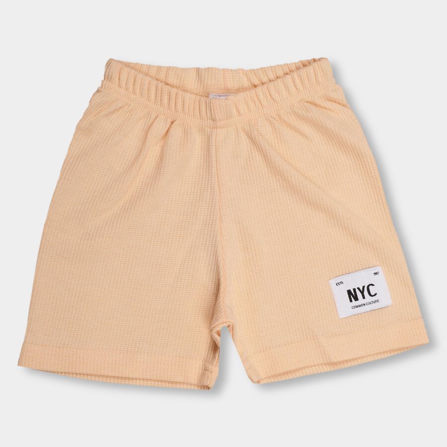 Boys' Basic Bermuda , Peach, large image number null