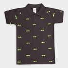Boys' Cotton Half Sleeves T-Shirt, Charcoal, small image number null
