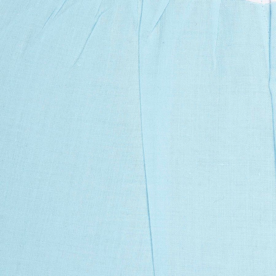 Infants Printed Regular Collar Shirt, Light Blue, large image number null