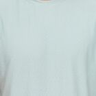 Men's Round Neck Half Sleeves T-Shirt, Aqua, small image number null
