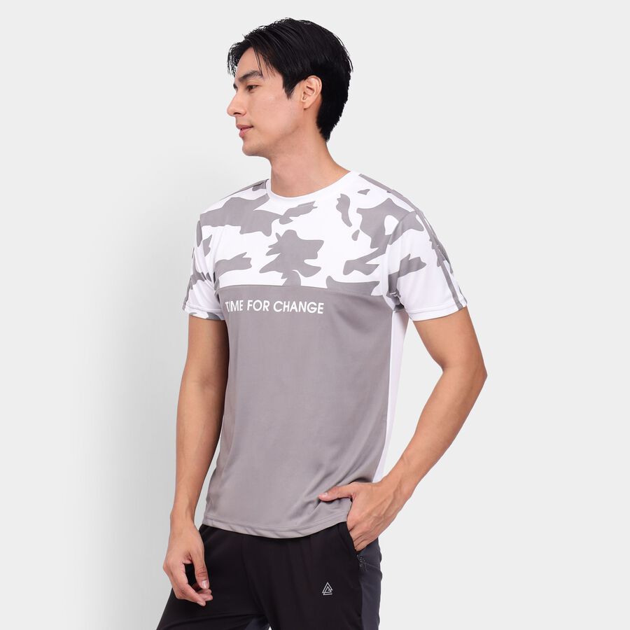 Men's Drifit T-Shirt, Light Grey, large image number null