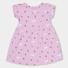 Infant Girls' 100% Cotton Frock, लाइलेक, small image number null