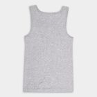 Boys' Vest, Melange Light Grey, small image number null