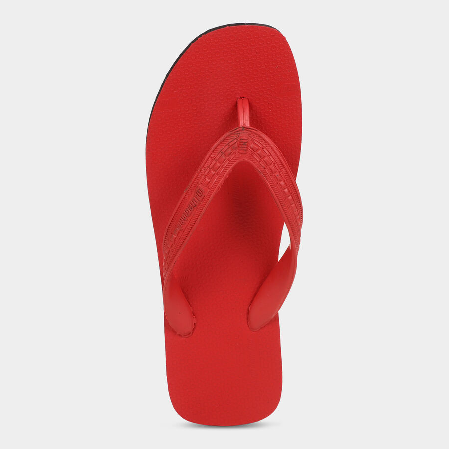 Men's Slippers, Red, large image number null