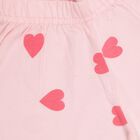 Girls' 100% Cotton Capri Set, Pink, small image number null
