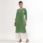 Ladies' Kurta, ओलिव, small image number null