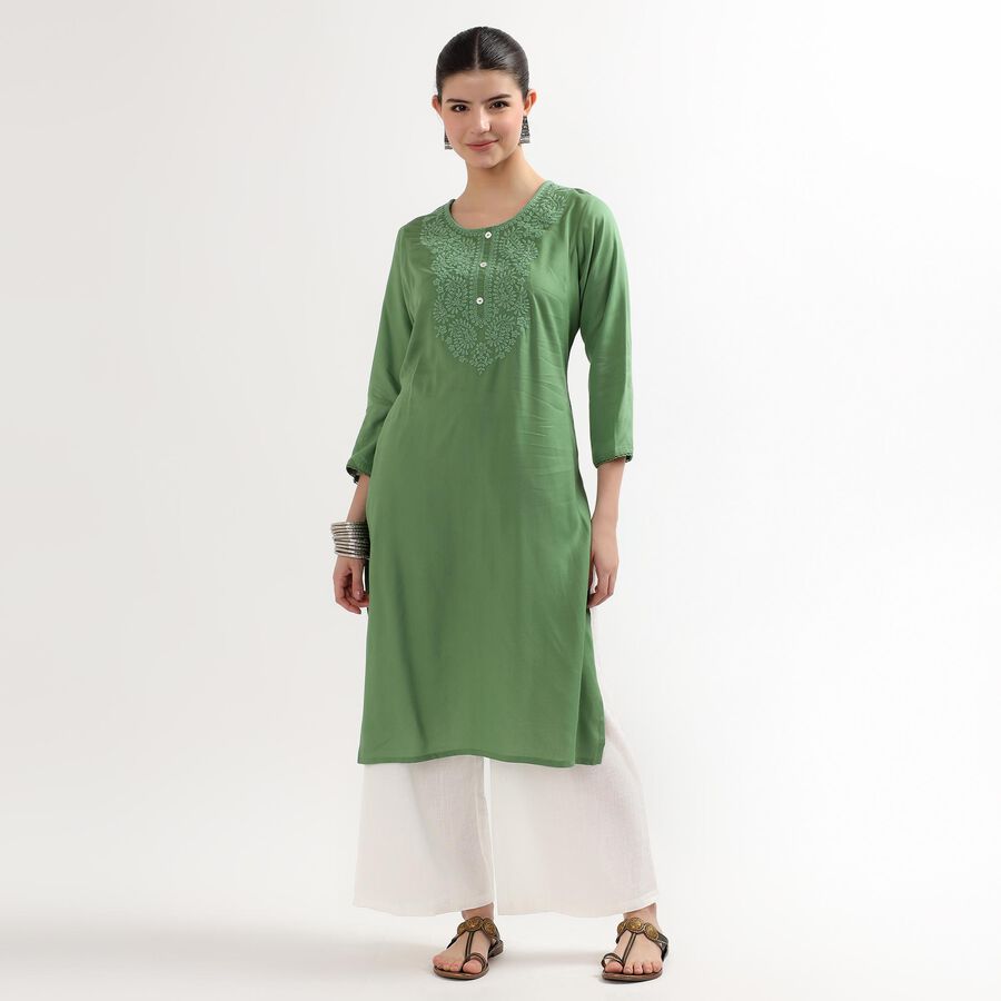 Ladies' Kurta, ओलिव, large image number null