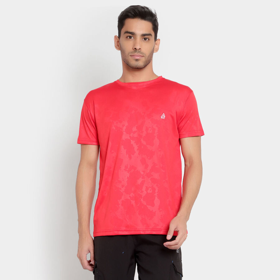 Printed Drifit T-Shirt, Red, large image number null