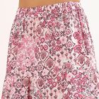 Women's Pink Regular-Fit Pleated Maxi Skirt, गुलाबी, small