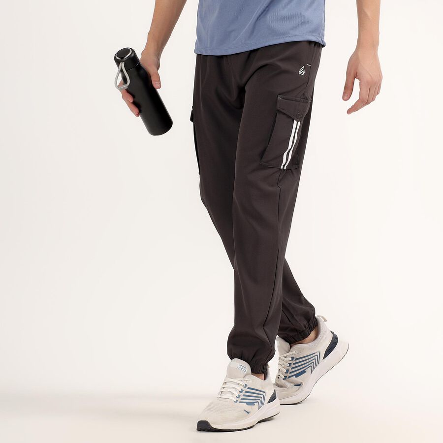 Men's Cargo Track Pants , Dark Grey, large image number null