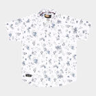 Boys Cotton Casual Shirt, White, small image number null