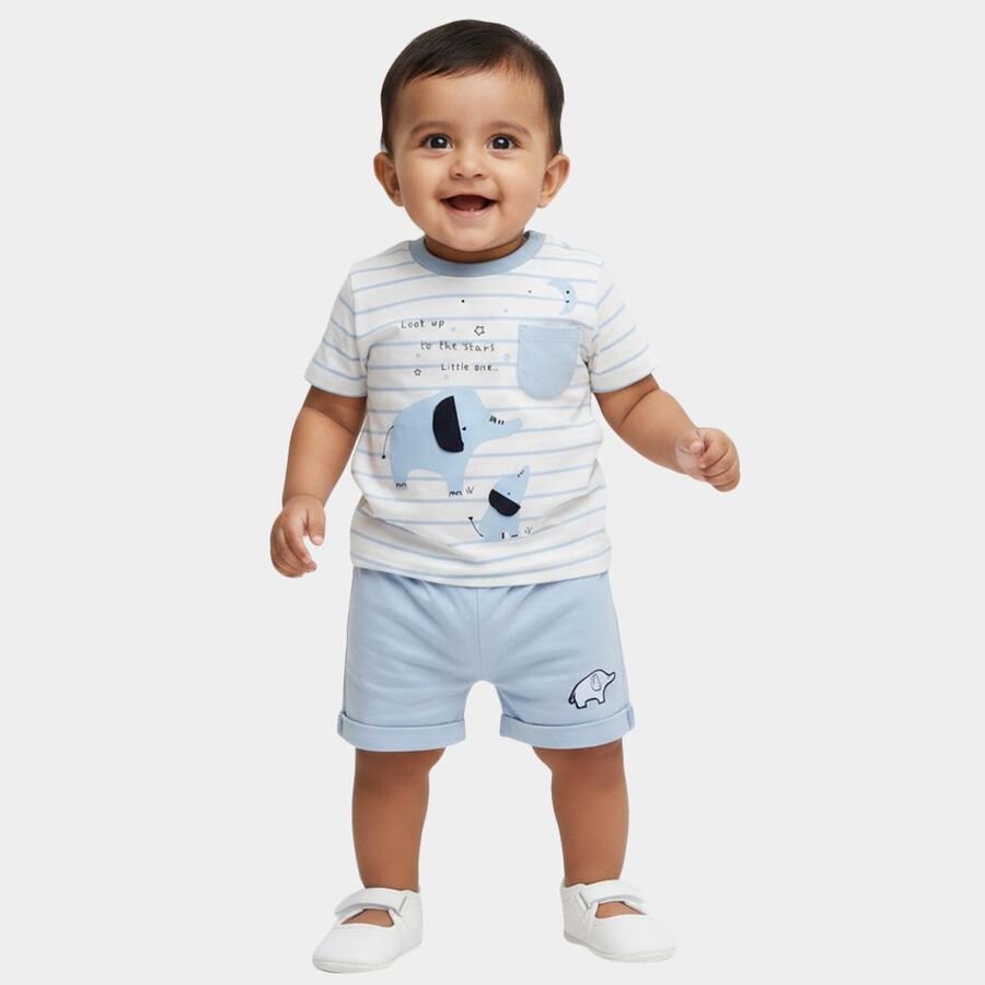 Infants' Baba Suit, हल्का नीला, large image number null