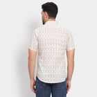 Men's 100% Cotton Casual Shirt, Beige, small image number null