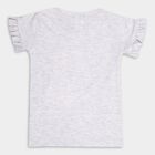 Girl's T-Shirt, Melange Mid Grey, small image number null