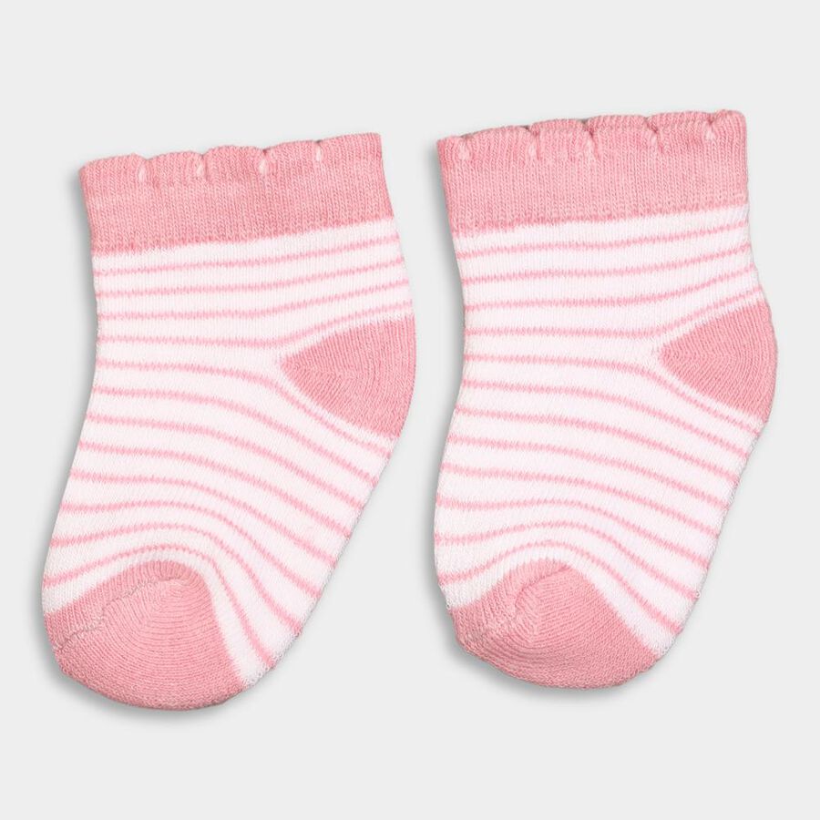 Infant's Socks (Pack of 2), Light Pink, large image number null