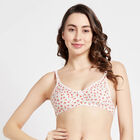 Printed Bra, Pink, small image number null
