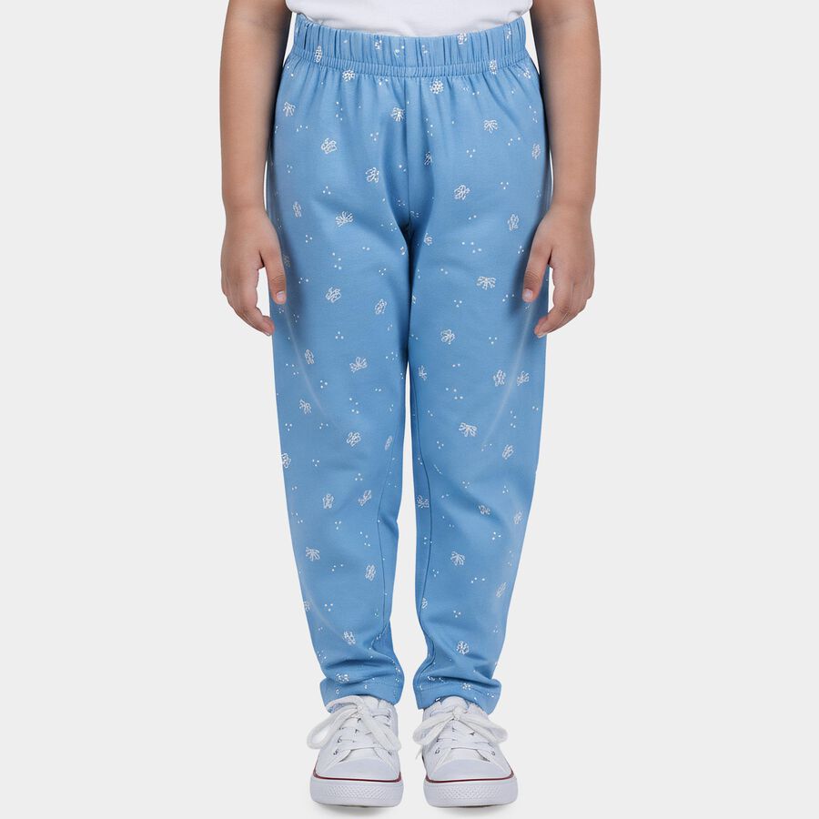 Girls' Pyjama, Light Blue, large