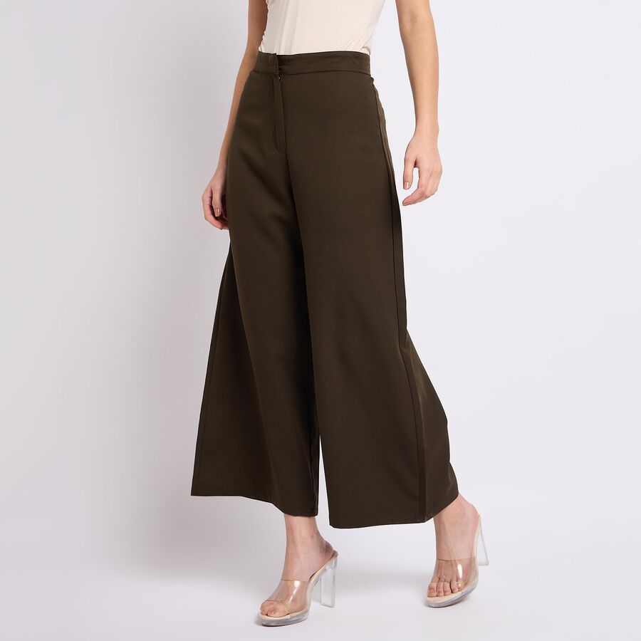 Ladies' Trousers, Olive, large