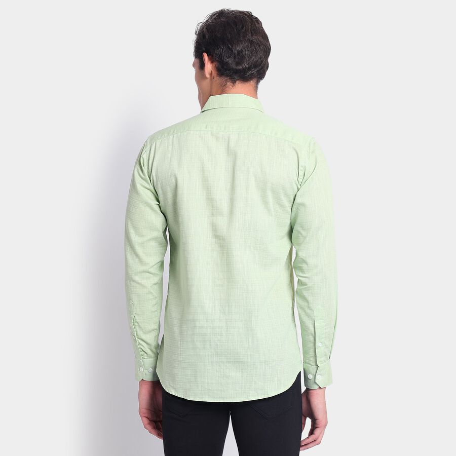 Men's Casual Shirt, Light Green, large image number null