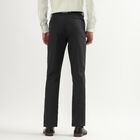 Men's Slim Fit Formal Trousers, चारकोल, small image number null