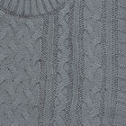 Infants Dark Grey Crew Neck Classic Pullover, Dark Grey, small image number null