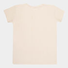 Girls T-Shirt, Beige, small image number null