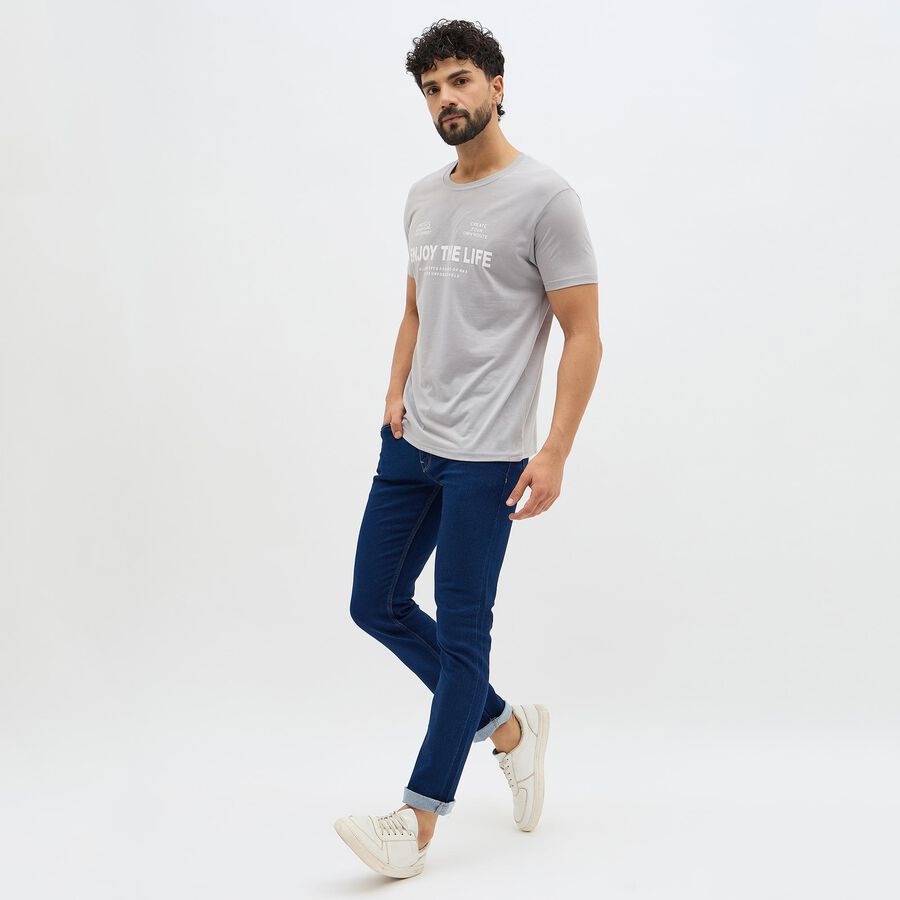 Men's Jeans, Mid Blue, large image number null