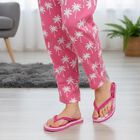 Women's Pink Slip-On Sliders, गुलाबी, small