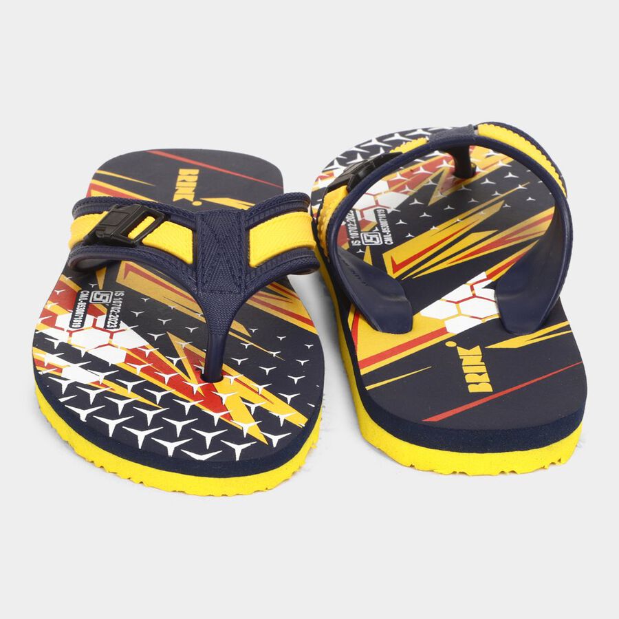 Kids Printed Slippers, नेवी ब्लू, large image number null