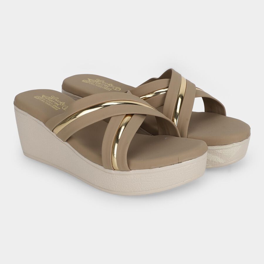 Ladies' Sandal, Beige, large