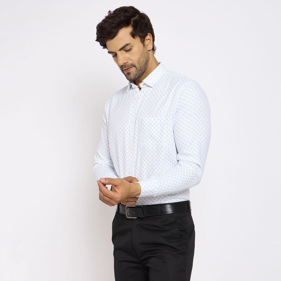 Men's Formal Shirt, White, large image number null