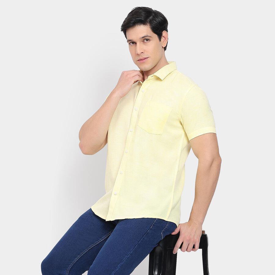 Men's Casual Shirt, पीला, large image number null