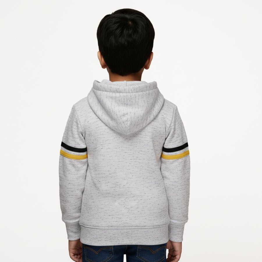 Boys' Sweatshirt, हल्का ग्रे, large image number null