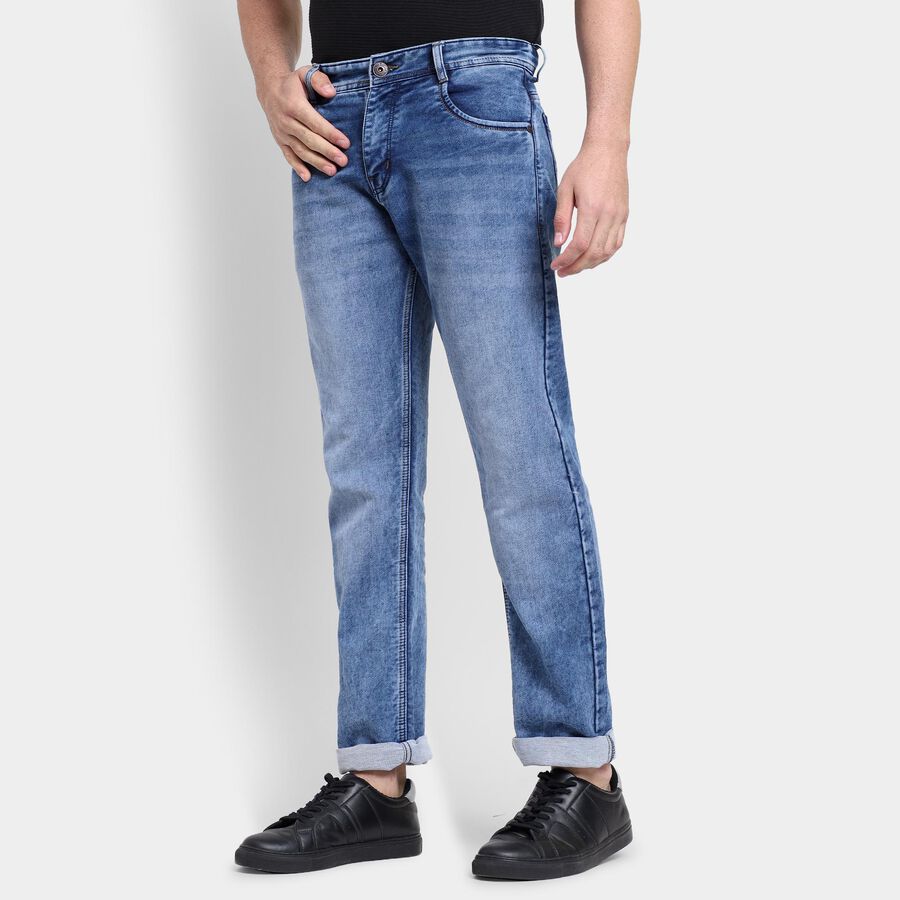 Men's Jeans , Mid Blue, large image number null