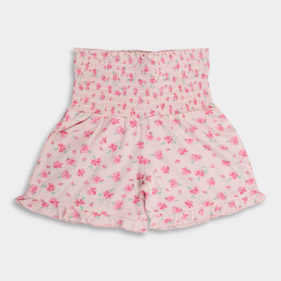 Girls' Shorts , हल्का गुलाबी, large image number null