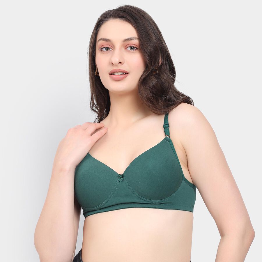 Ladies' Bra , Dark Green, large image number null